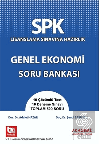 SPK Lisanslama Sınavına Hazırlık Genel Ekonomi Sor