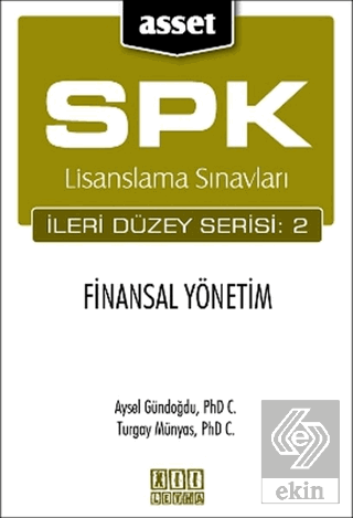 SPK Lisanslama Sınavları İleri Düzey Serisi: 2 F