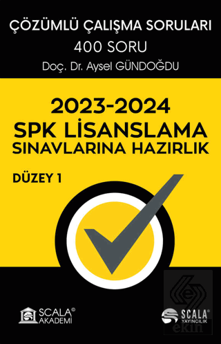 SPK Lisanslama Sınavlarına Hazırlık - Düzey 1