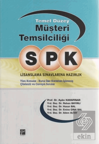 SPK Lisanslama Sınavlarına Hazırlık - Temel Düzey