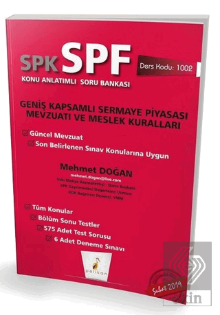 SPK - SPF Geniş Kapsamlı Sermaye Piyasası Mevzuatı