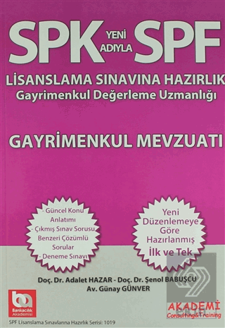 SPK Yeni Adıyla SPF Lisanslama Sınavına Hazırlık G