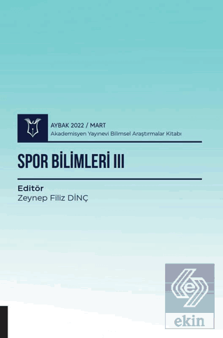 Spor Bilimleri III ( AYBAK 2022 Mart )