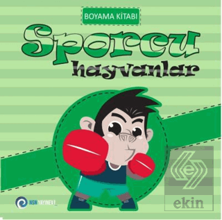 Sporcu Hayvanlar - Boyama Kitabı