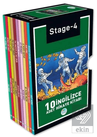 Stage 4 İngilizce Hikaye Seti (10 Kitap Takım)