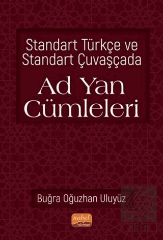 Standart Türkçe ve Standart Çuvaşçada Ad Yan Cümle