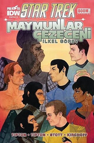 Star Trek Maymunlar Gezegeni - Kapak D