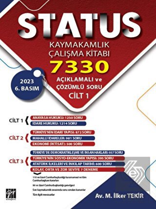 Status Kaymakamlık Çalışma Kitabı 7330 Açıklamalı