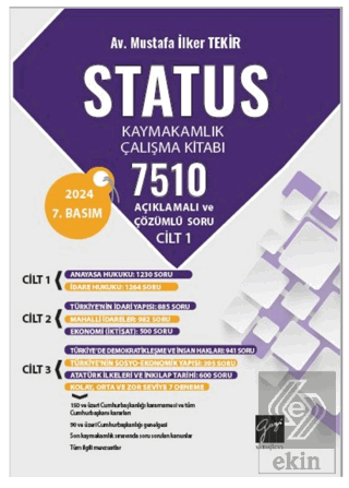 Status Kaymakamlık Çalışma Kitabı 7510 Açıklamalı