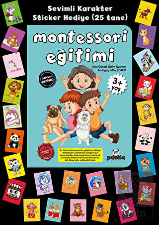 Stickerlı 3+ Yaş Montessori Eğitimi