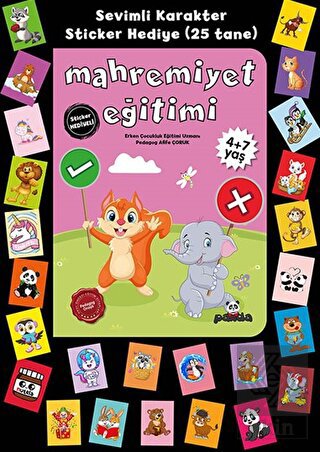 Stickerlı 4+7 Yaş Mahremiyet Eğitimi