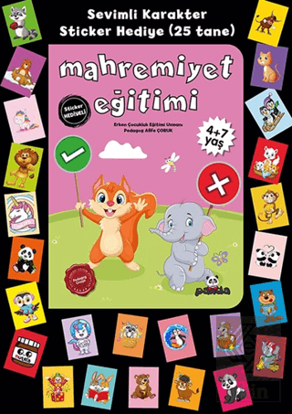 Stickerlı 4+7 Yaş Mahremiyet Eğitimi