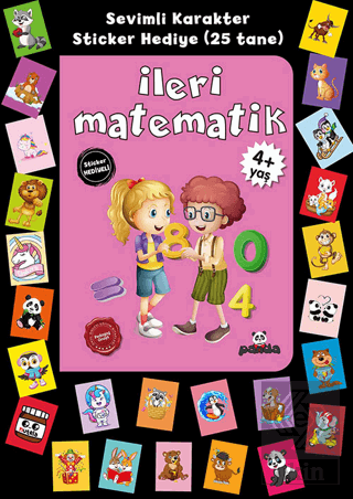 Stickerlı 4+ Yaş İleri Matematik