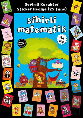 Stickerlı 4+ Yaş Sihirli Matematik