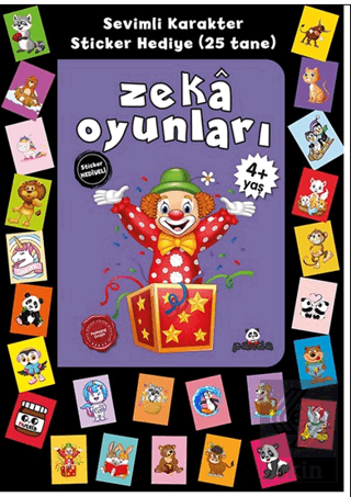 Stickerlı 4+ Yaş Zekâ Oyunları