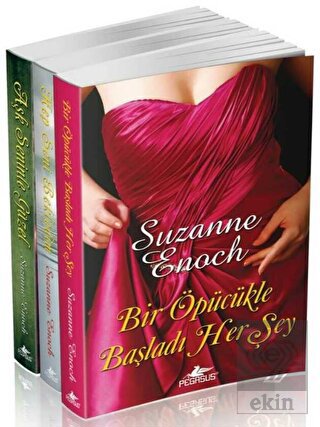 Suzanne Enoch Romantik Kitaplar Takım Set (3 Kitap