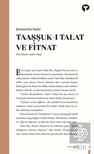 Taaşşuk-ı Talat ve Fitnat