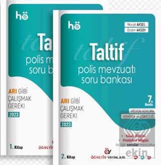 Taltif Polis Mevzuatı Soru Bankası (2 Kitap)