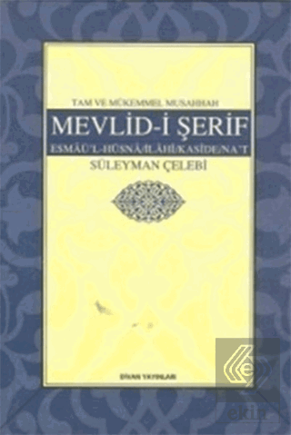 Tam ve Mükemmel Musahhah Mevlid- i Şerif