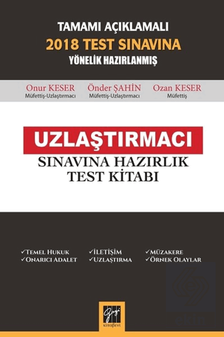 Tamamı Açıklamalı 2018 Test Sınavına Yönelik Hazır