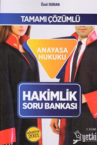 Tamamı Çözümlü Anayasa Hukuku Hakimlik Soru Bankas