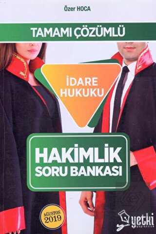 Tamamı Çözümlü İdare Hukuku Hakimlik Soru Bankası