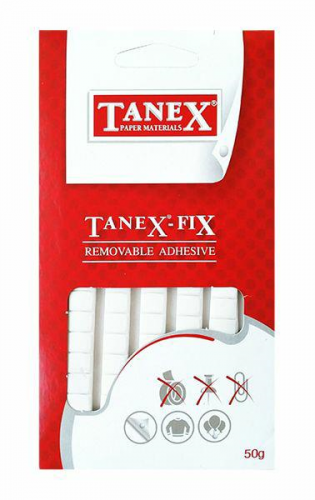 TANEX FIX YAPIŞTIRICI BEYAZ RENK 50 GR