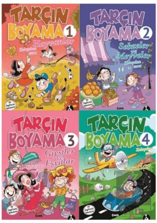 Tarçın Boyama (4 Kitap Takım)