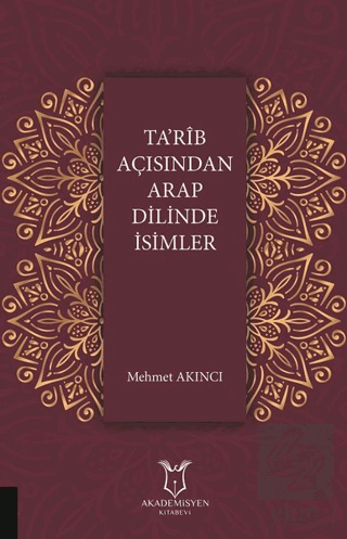 Ta\'rib Açısından Arap Dilinde İsimler