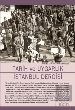 Tarih ve Uygarlık - İstanbul Dergisi Sayı: 10 Ekim 2017