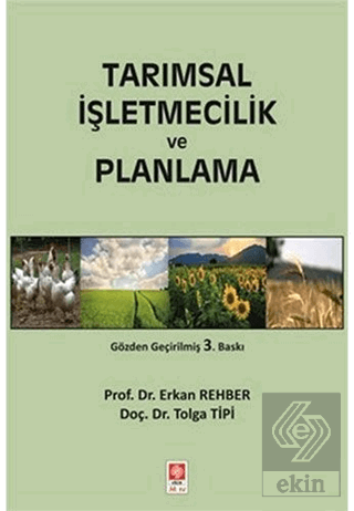 Tarımsal İşletmecilik ve Planlama Erkan Rehber