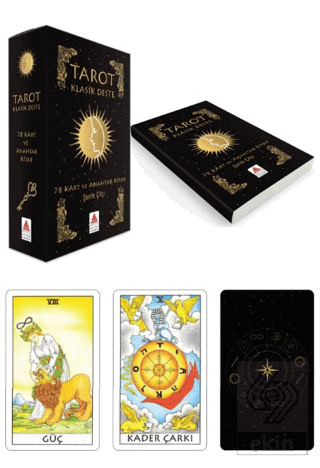 Tarot Klasik Deste, 78 Kart ve Anahtar Kitap