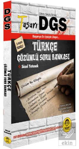 Tasarı Dgs Türkçe Soru Bankası