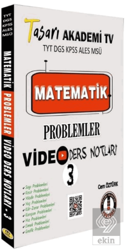 Tasarı Eğitim Yayınları Matematik Problemler Video