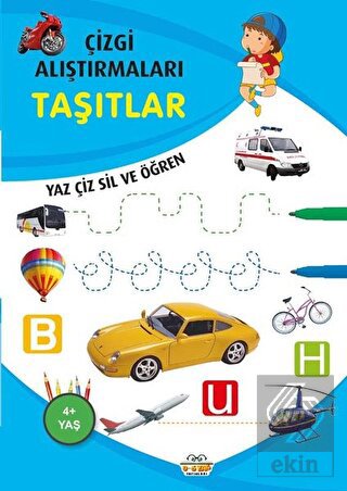 Taşıtlar - Çizgi Alıştırmaları