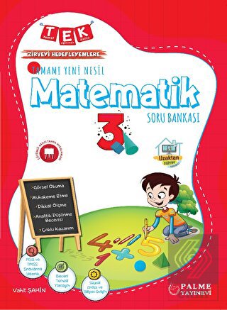 Tek 3.Sınıf Tamamı Yeni Nesil Matematik Soru Banka