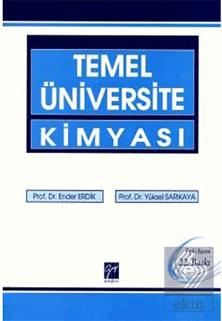 Temel Üniversite Kimyası (Soruların Çözümleri ve Y