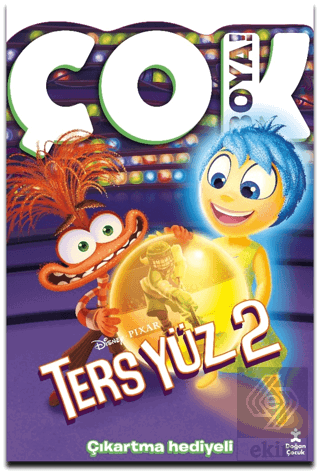 Ters Yüz 2 - Çok Boya! Çıkartmalı Dev Boyama Kitabı