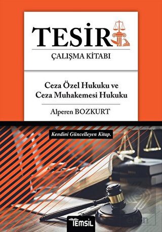 Tesir Çalışma Kitabı - Ceza Özel Hukuku ve Ceza Mu