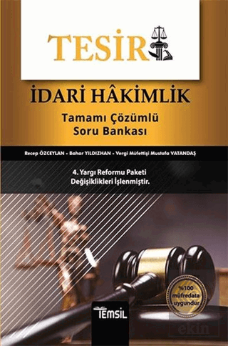 Tesir İdari Hakimlik Tamamı Çözümlü Soru Bankası