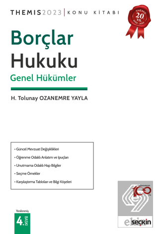 Themis Borçlar Hukuku Genel Hükümler Konu Kitabı