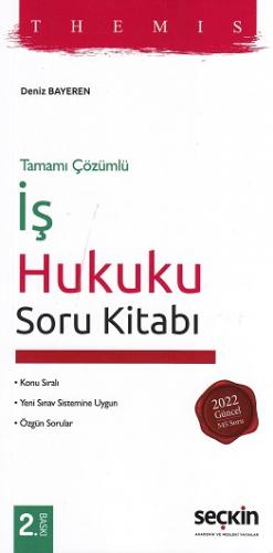 Themis Tamamı Çözümlü İş Hukuku Soru Kitabı