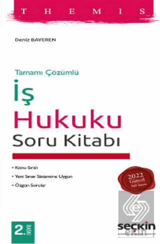 Themis Tamamı Çözümlü İş Hukuku Soru Kitabı