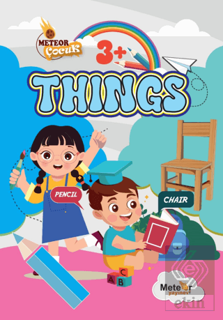 Things Türkçe-İngilizce Boyama Kitabı