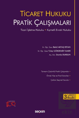 Ticaret Hukuku Pratik Çalışmaları