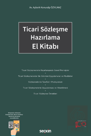 Ticari Sözleşme Hazırlama El Kitabı