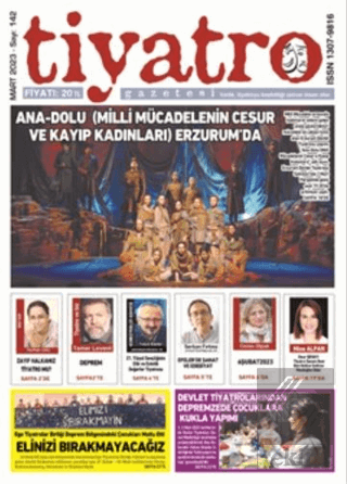 Tiyatro Gazetesi Sayı: 142 - Mart 2023