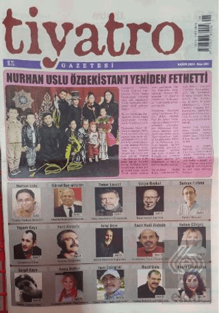 Tiyatro Gazetesi Sayı : 161 Kasım 2024