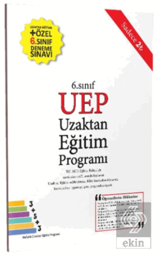 Tonguç 6 Sınıf Uzaktan Eğitim Programı