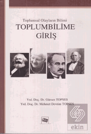 Toplumbilime Giriş